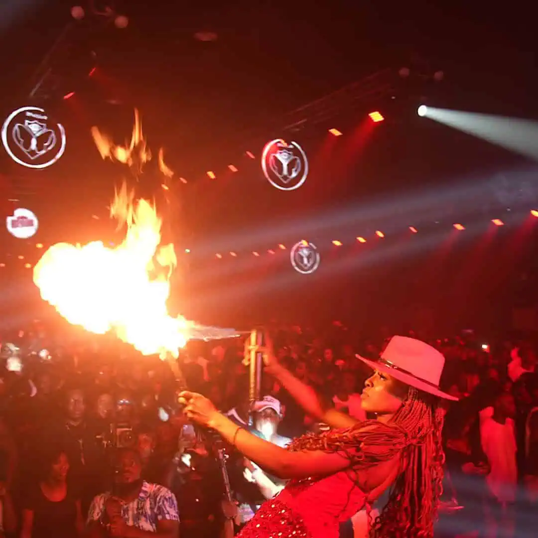 Fire Dance Stunt